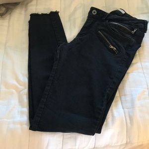 Zara black skinny jeans